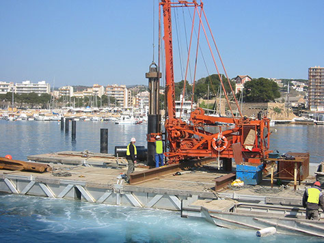 pilotaje marítimo y perforaciones submarinas m3 marinas