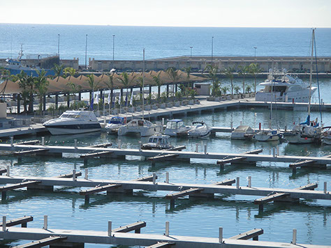 Pantalanes y fingers fijos de hormigón pantalán